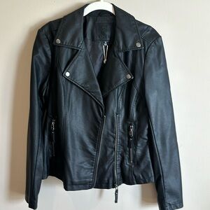Max Studio Faux Leather Jacket